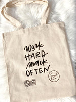 Load image into Gallery viewer, Snack Theme Tote Bag
